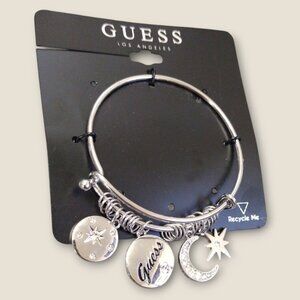 Guess Celestial Moon & Star Charm Bracelet
